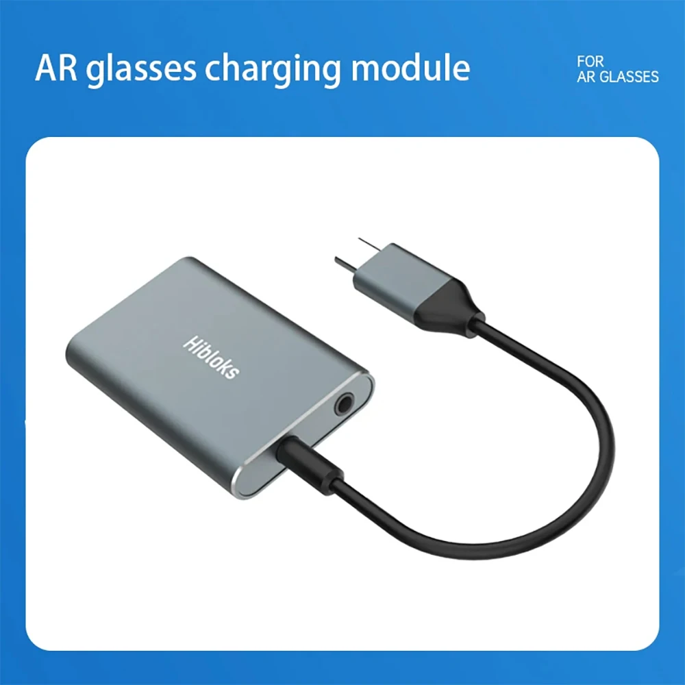 Hibloks AR Charging Transmission Module Data Cable TypeC Rokid Glasses For Thun