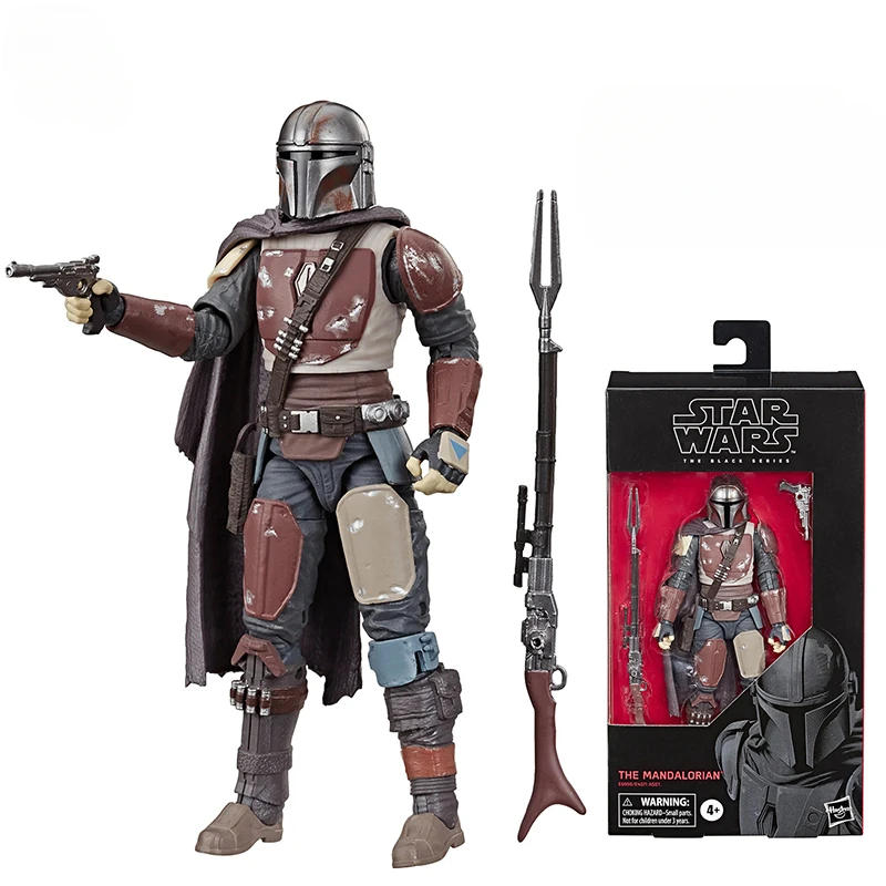 16Cm The Black Series Star Wars The Mandalorian Original Action Figure Da Collezione Model Toy Collect