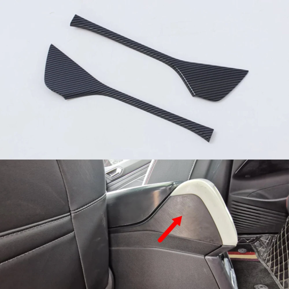 

For Volkswagen ID.4X 2022 Car Gear Shift Panel Side Decoration Cover Trim ABS Sticker Interior Auto Styling Moldings