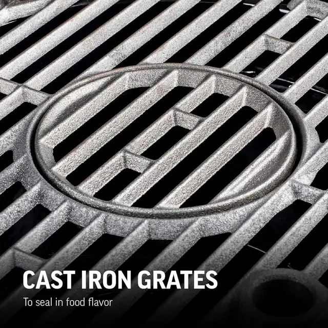 Portable Kamado Charcoal Grill & Smoker - AKORN Jr., Cast Iron Grates, Locking Lid, 155 Sq. In. Cooking Area, Model E86714 4