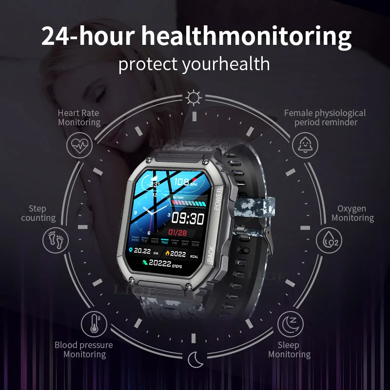2022 ο Ʈ ġ ü ġ ũ  ƮϽ ð  ȭ  Smartwatch Relogio Masculino
