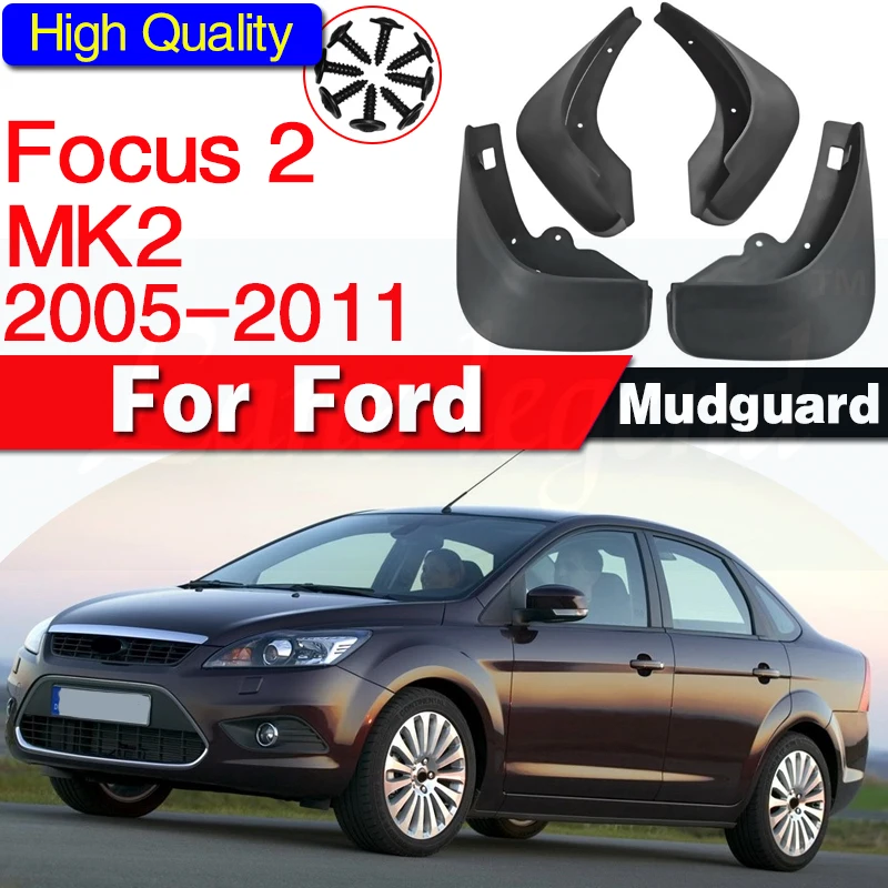 Aletas de lama do carro para ford focus 2 mk2 mk2 5 saloon sedan 2005 