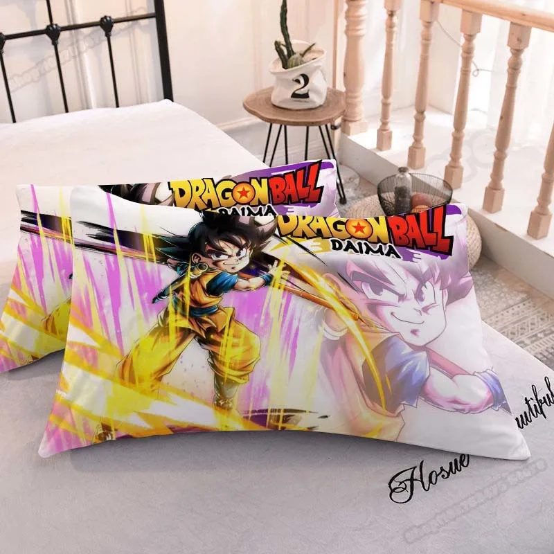 DRAGON BALL Cute Pillowcase Creative Pillow Cover Anime Printed