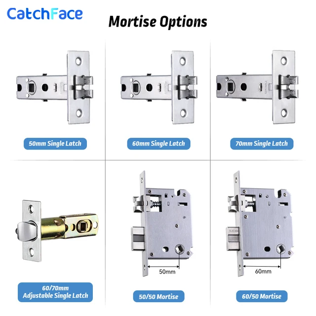 NEW Fingerprint TTLock Bluetooth Door Lock App Code Card Key Touch Single Latch Security Digital Electronic Smart Door Lock 5