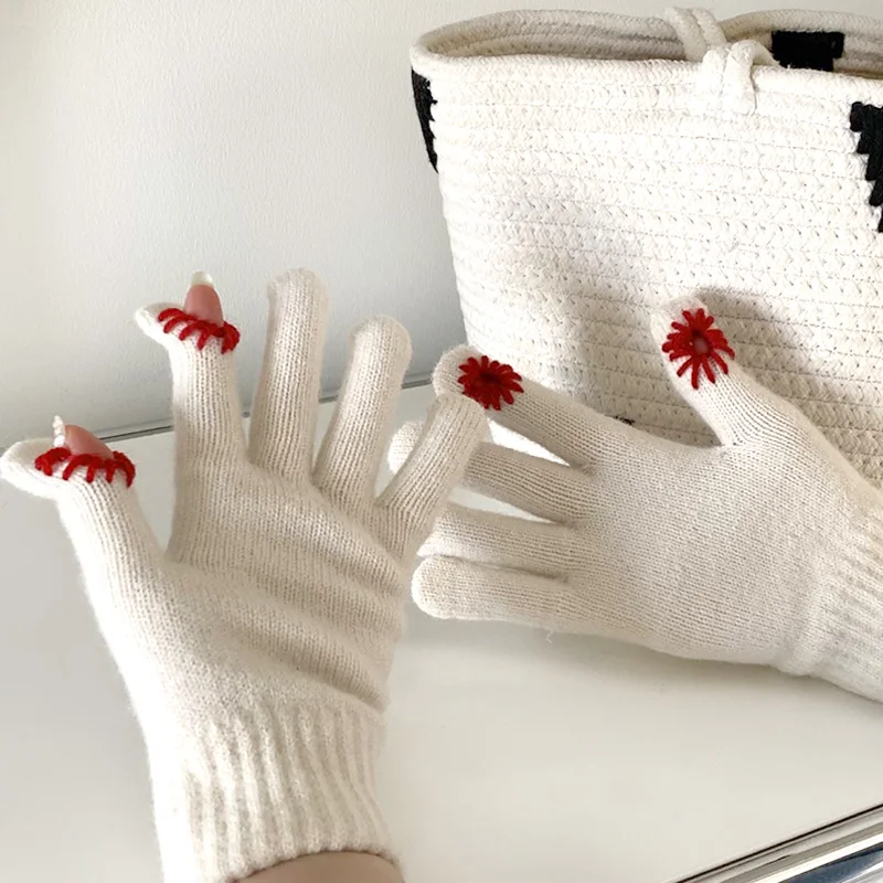 Рисунок 4 - Теплые трикотажные перчатки на весь палец