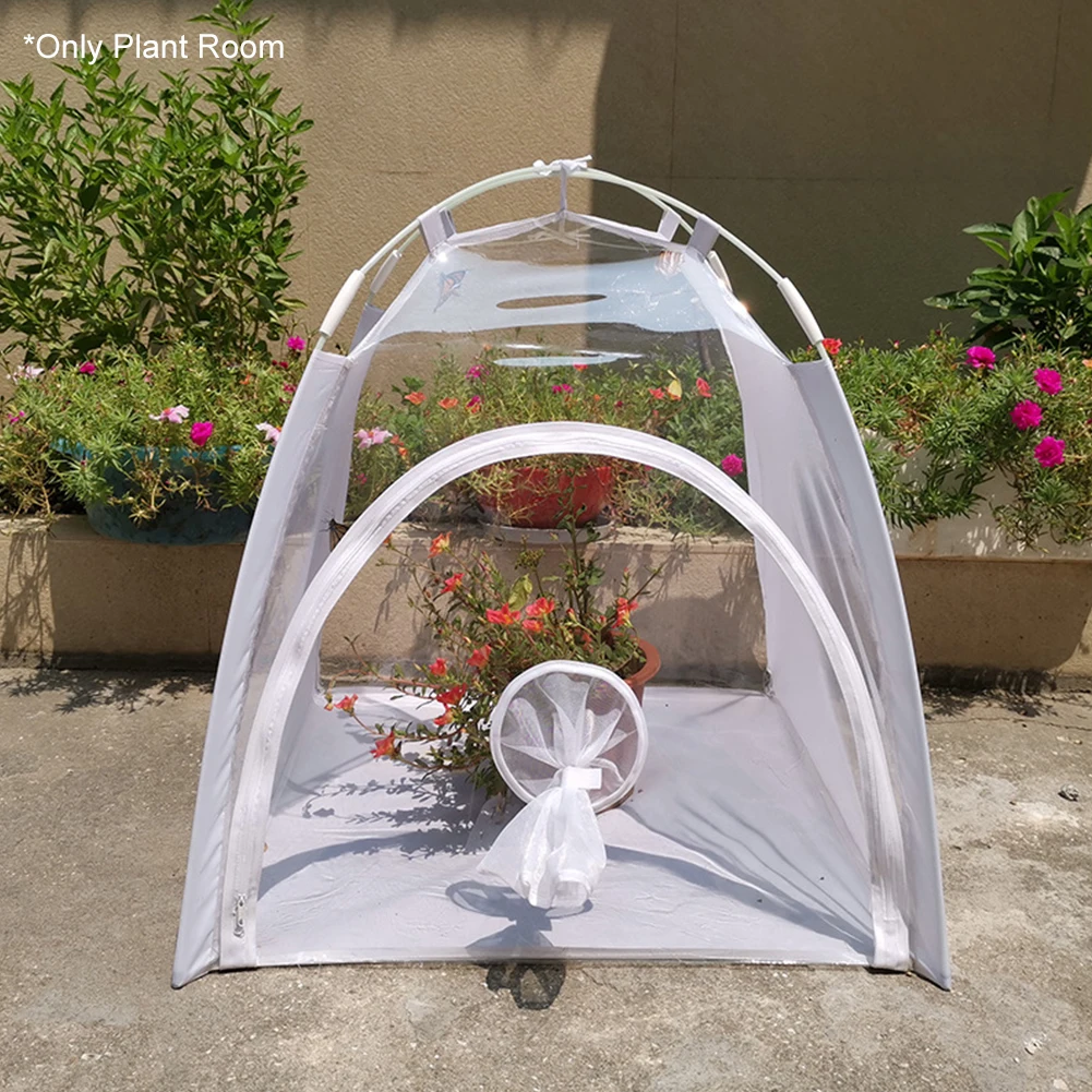 Foldable Plant Breeding Greenhouse Winter Protection Vegetables Flowers Seedlings Garden Cultivation Antifreeze Mini Tent Cage