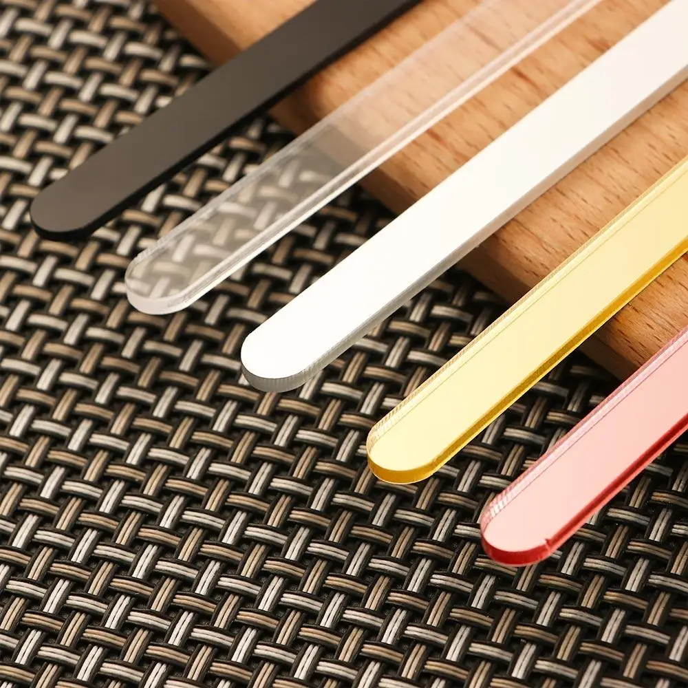 10/100pcs Useful acrylic Ice Cream Sticks, Popsicle Stick, Kids Crafts DIY Handmade Making Crafts, Baby Shower Kids Gift 11.3x1cm