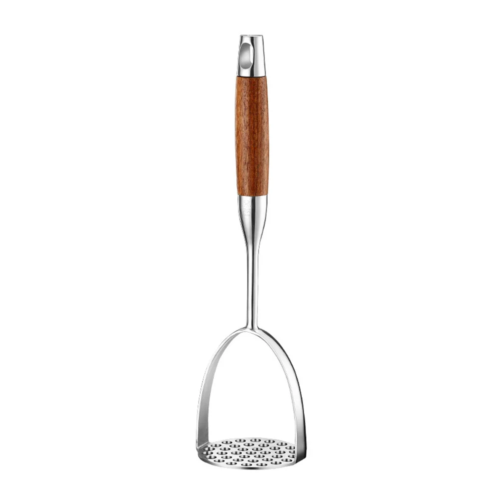 Potato Masher Kitchen Accessories Utensil Electric Meat Wood Vegetable Smasher Baby Mechanic