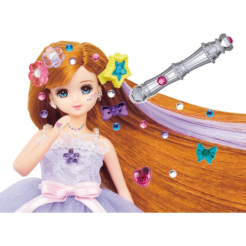 TAKARA TOMY Licca-chan Jewel Up Karen Princess Gorgeous Licca Friend Fashion Doll Toy for Cute Girl Gift 3 TAKARA TOMY Licca-chan Jewel Up Karen Princess Gorgeous Licca Friend Fashion Doll Toy for Cute Girl Gift 3