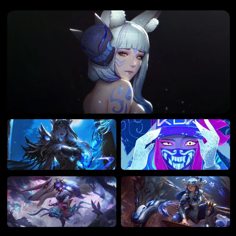 

Anime League Of Legends Sexy Girl Mousepad Large Gaming Mouse Pad LockEdge Thickened Computer Keyboard Table Desk Mat