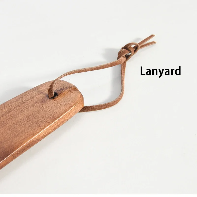 Compact Premium Wood Shoehorn for Easy Footwear Access - Ideal for Seniors and Pregnancy Use