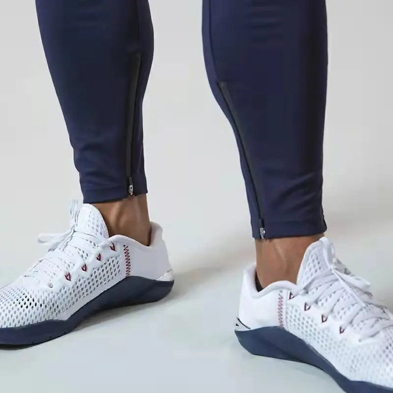 LYFT Fitness Pants for Men's Spring and Autumn New Breathable Sports and Casual Pants Slim Fit, Small Foot Zipper Guard Pants