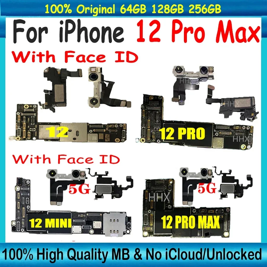 Carte mere / Motherboard iPhone 12 Pro 128Go - Originale - Défectueuse