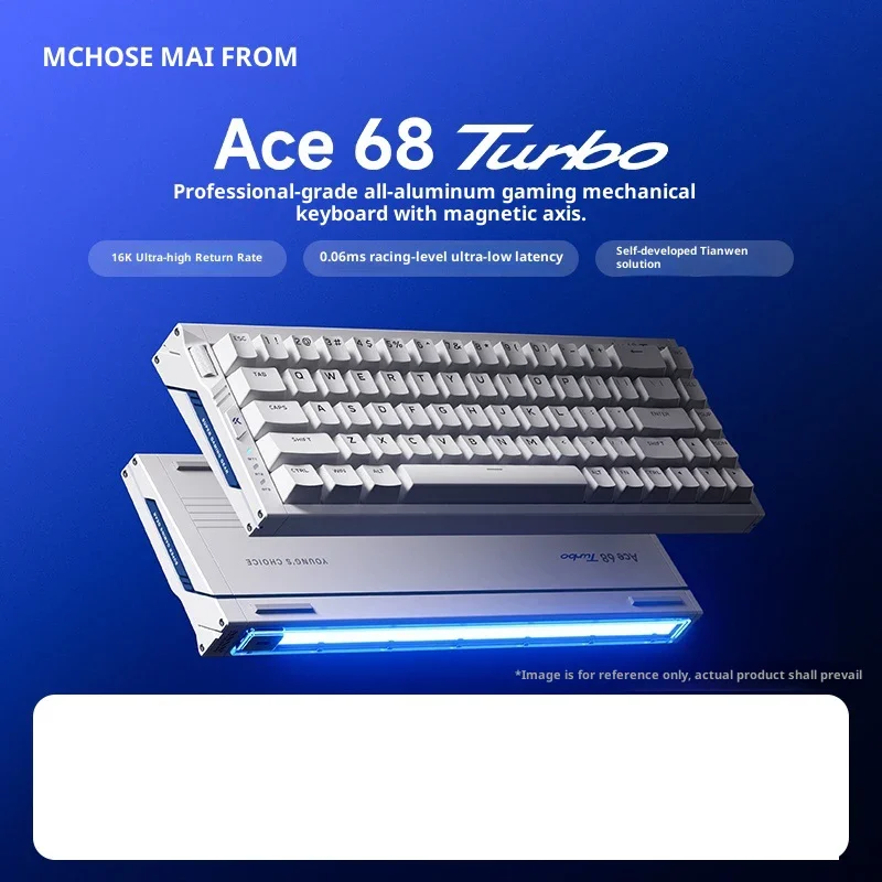 MCHOSE Ace 68 Turbo Magnetic Switch Keyboard 16K Aluminium Alloy