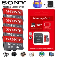 Sony Class10 Original Memory Card TF Flash Card 256GB 512GB 1TB Large Capacity Sd Cards Mirco TF Cards for Camera/Phone/Drone