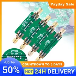 Premium SMA Double Female Head RF Attenuator Module Board 0 - 30dB Range, DC - 4.0GHz, 200mW, 50Ω