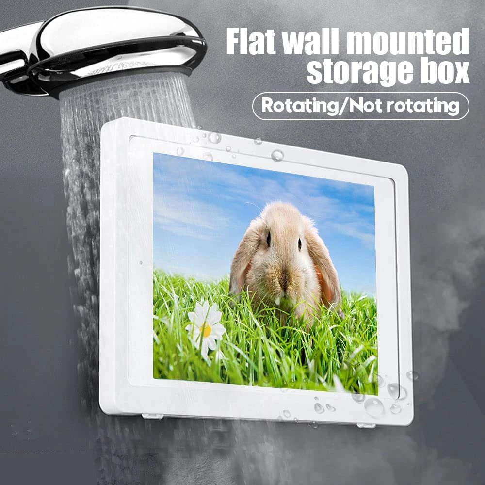 Douche Tablet Telefoon Houder Wandmontage Waterdicht Scherm Verzegelde