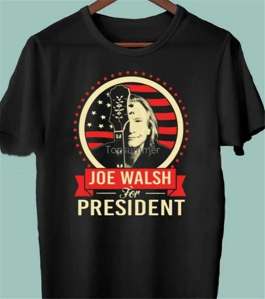 

New Joe Walsh For President Short Sleeve Black All Size Shirt Qq1185