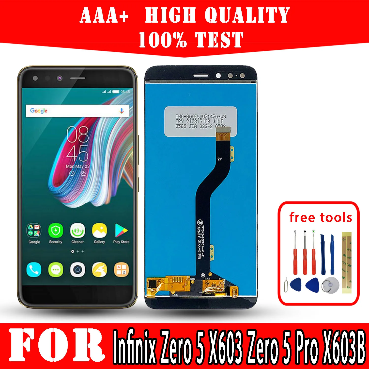 Original LCD For Infinix Zero 5 X603 Zero 5 Pro X603B Display Premium