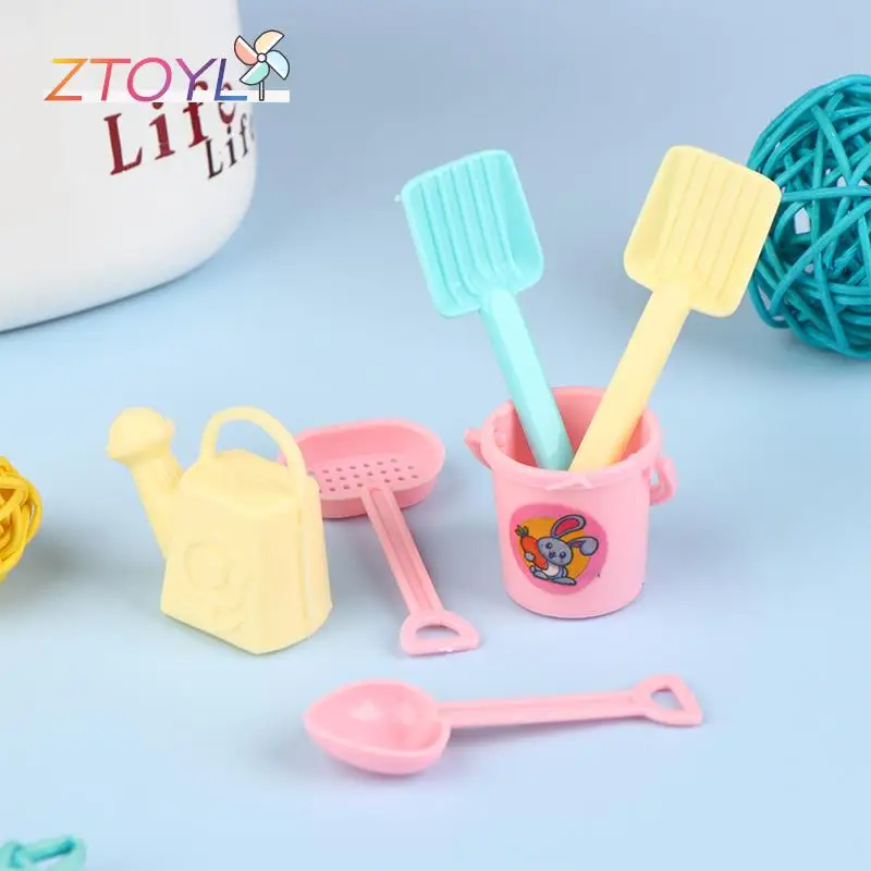 

6pcs Mini Doll Accessories Household Planting tools for Doll Accessories For Barbies Dollhouse Kids Educational Toy