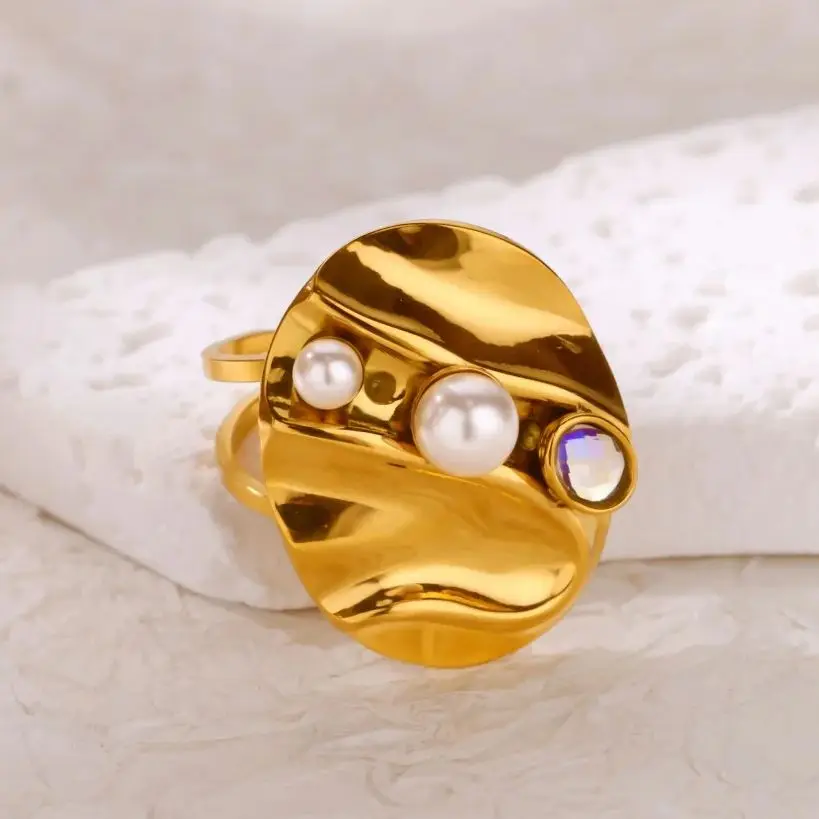 Stainless Steel Jewelry 18K Gold Plated For Women