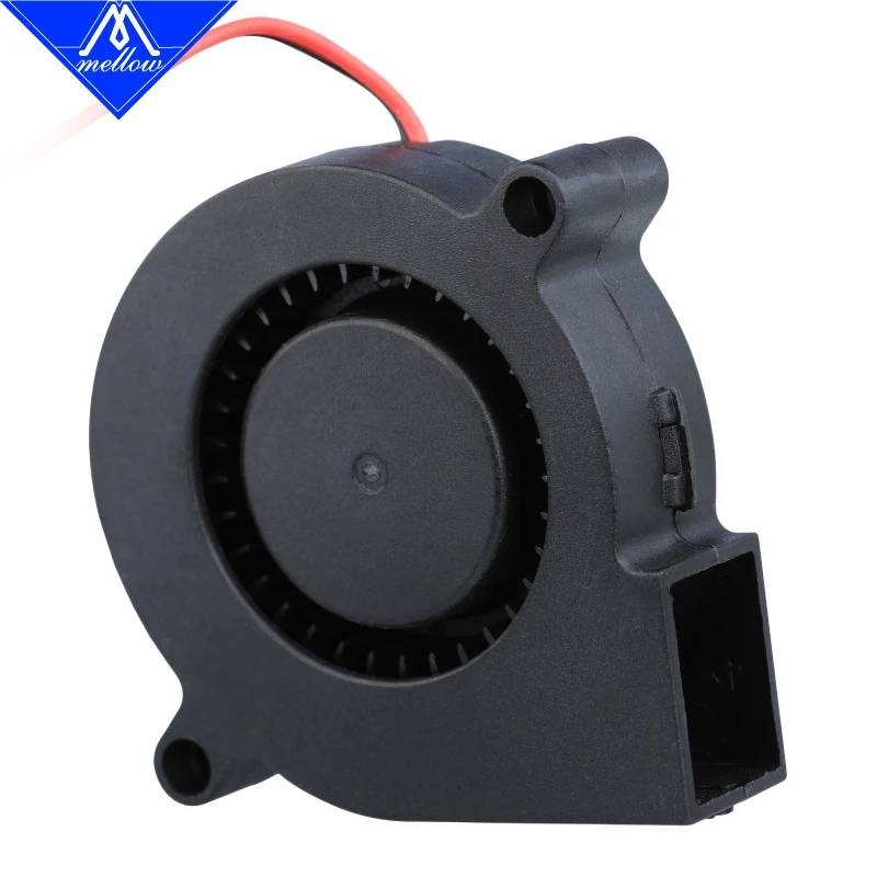 Refrigerando Centrífugo do Turbocompressor do Rolamento Duplo 5015s para i3 Cr10 10s Ender3 12v 0.28a 24v 0.1a Centrífugo fã - Imagem 3