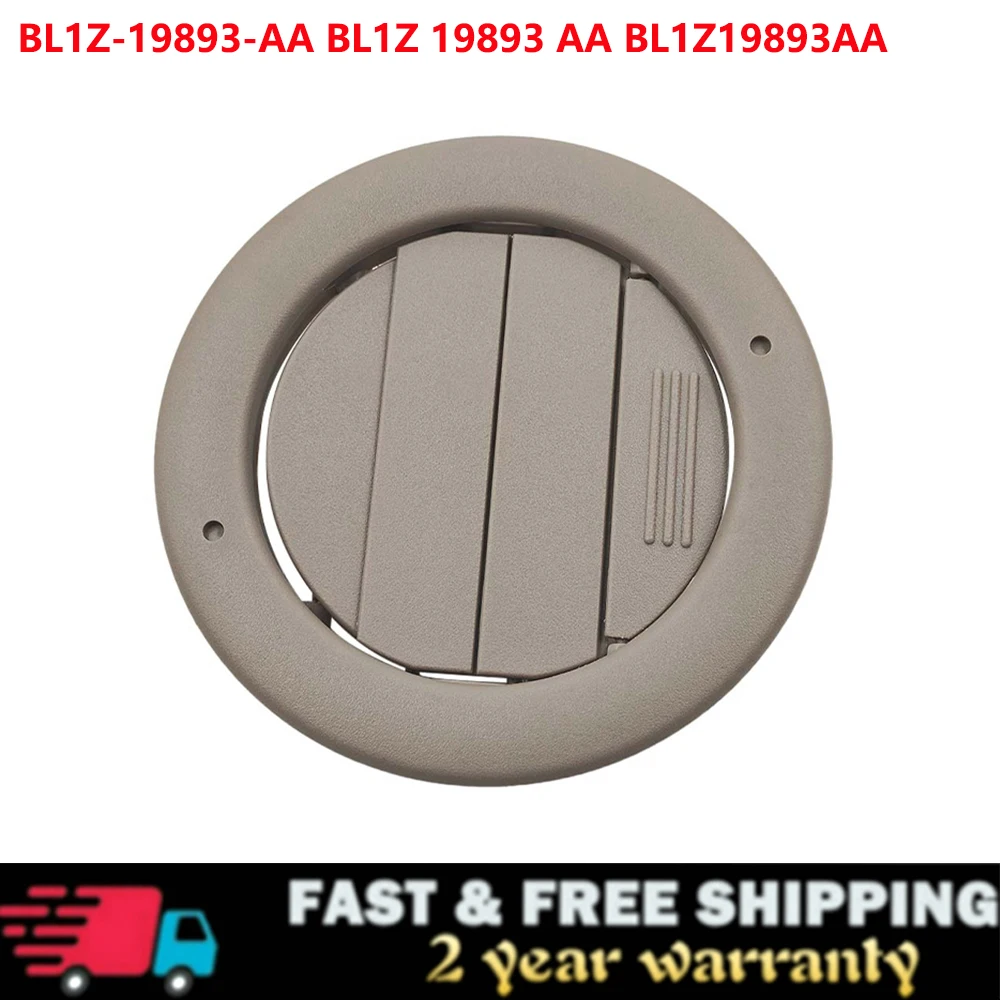 

A/C Heater Vent BL1Z-19893-AA Conditioning Vent For Ford Expedition For Lincoln Navigator 2011-2020 Headliner Ceiling Roof