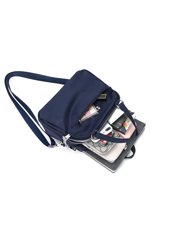 EPOL Women\'s Shoulder Bag 2023 New Shopping Large Capacity Bag Casual Fashion Oxford Cloth Handbag Canvas Messenger Bags 6026-01