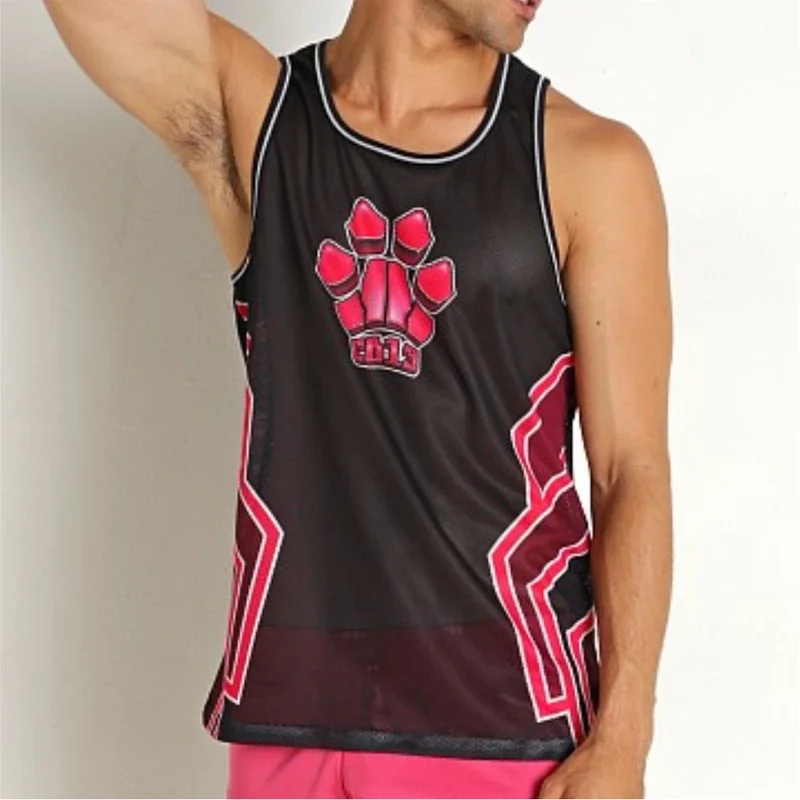 CB13 Kennel Club Men's Mesh Tank Top Spitfire Bandit Vest Bodybuilding Sleeveless Shirt Fitness Wear Clothing 3