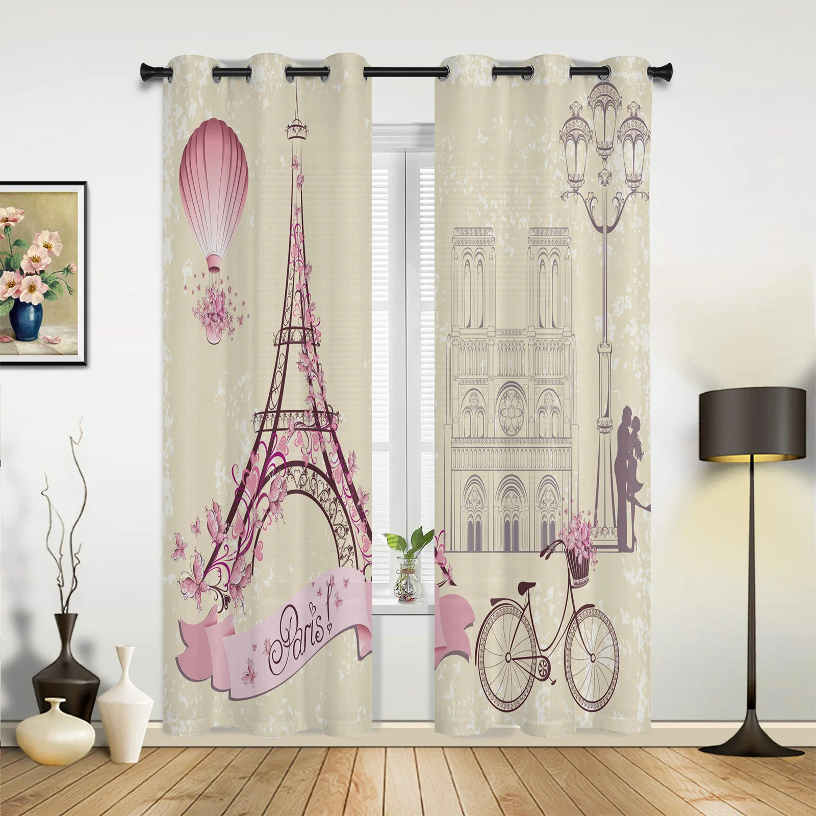 cortinas-retro-de-globo-aerost-tico-de-francia-torre-de-par-s-cortinas