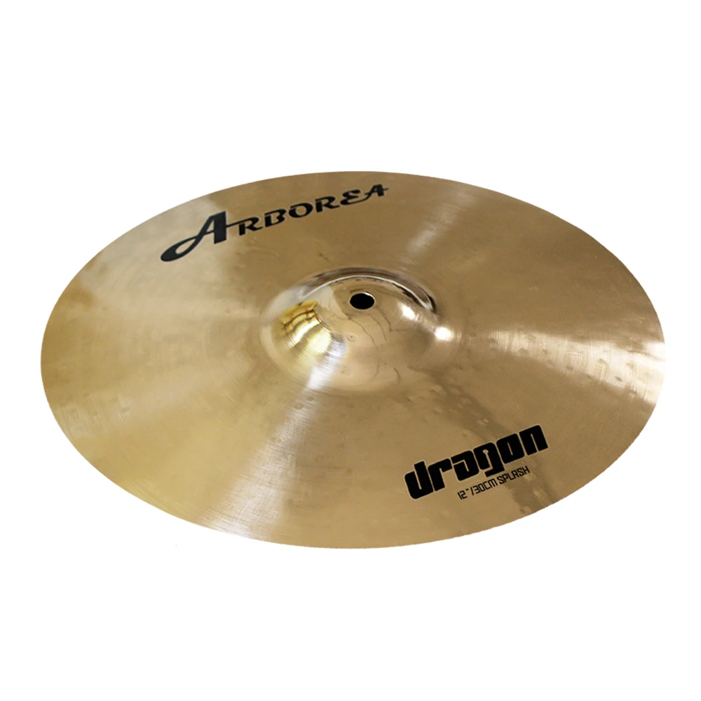 Arborea Splash Cymbal-Dragon Series 6/8/9/10/12 Inch B20 Bronze Cymbal Jazz Drum Parts Brilliant Finish