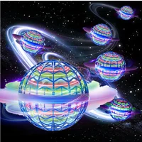 Original Patented Flying Ball Spinning Hand Controlled Drone 360 ° Rotation Mini with LED Lights Fun Christmas Gift for Children 1