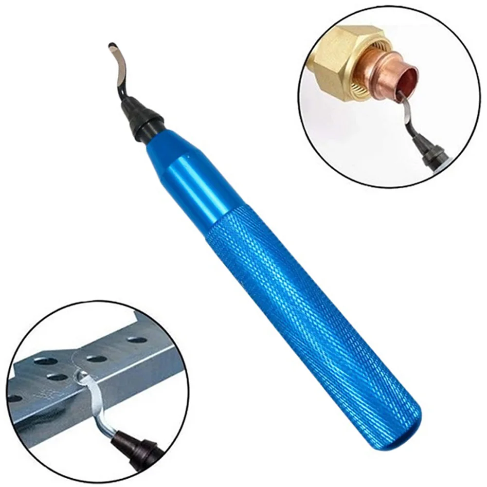 

Blade Edger Chamfering Tool For Processing Aluminum Plastic Common Steel Blue Deburring Handle Deburring Tool Steel