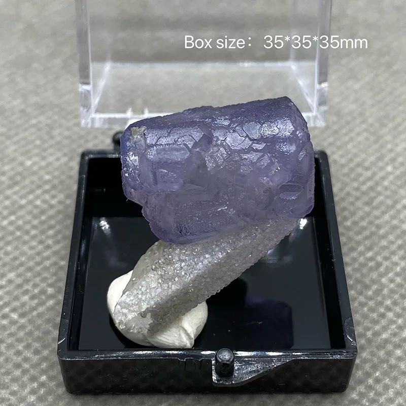 

100% Natural China Yaogang Xian Fluorite Crystal Rough Quartz + Box size:35*35*35cm