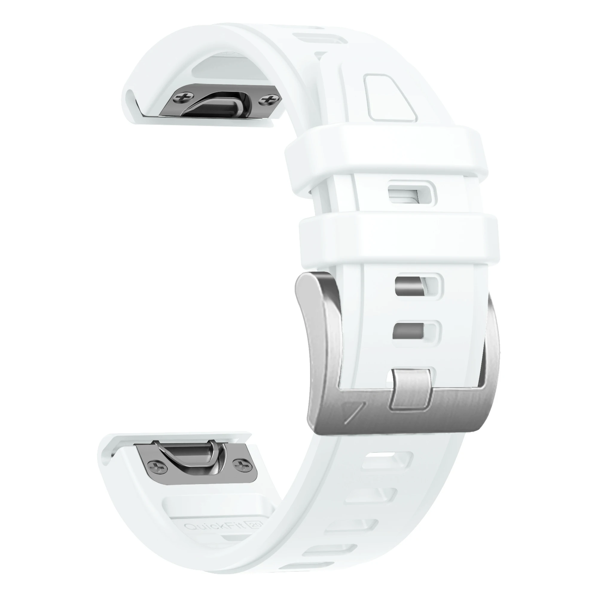 Enhanced Silicone Wristband for Garmin Smartwatches - 43mm