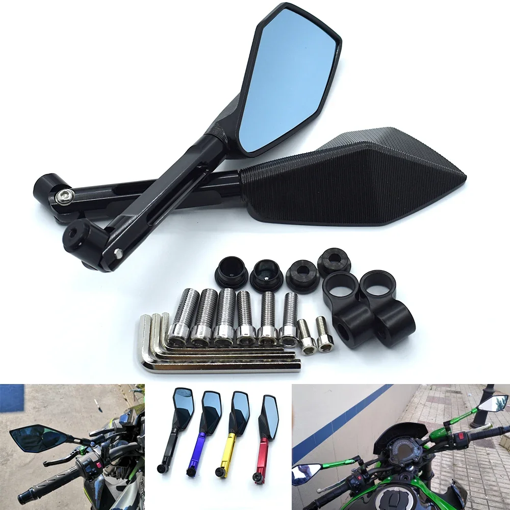 

Universal 8mm 10mm motorcycle CNC aluminum alloy rear view mirror For Honda NC700X CB500X CB650F PCX125 PCX150 CBR650F CB650F