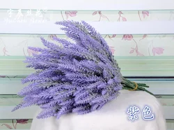 Elegant Lavender Faux Floral Arrangement - Timeless Wedding Décor (PURPLE)