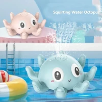 Baby Bath Toys Electric Octopus Automatic Sprinkler Bathtub Toy ​Swim Pool Bathing Toys with Music LED Light For Kids Gift 1