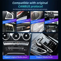 Android 14 CarPlay sans fil pour Mercedes Benz Classe B W246 2011-2019 Lecteur multimédia GPS pour voiture Autoradio Stéréo DSP Navi 6