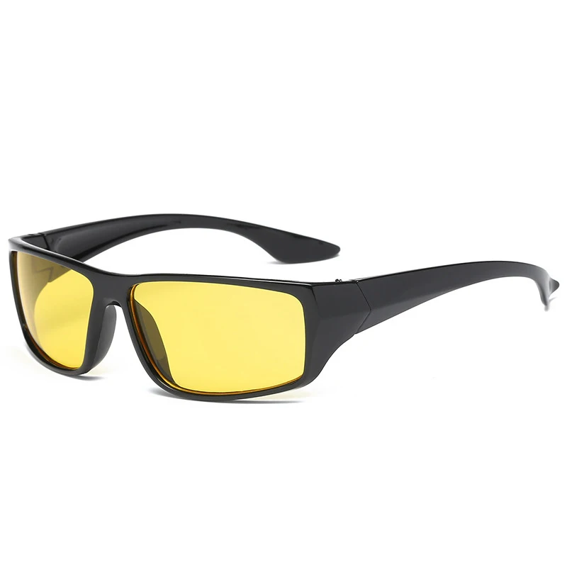 Night Vision Glasses - Anti-Glare Yellow Lens Sunglasses for Men  Women UV400