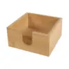 Bamboo Napkin Holder Toilet Paper Storage Holder for Restaurant Car Home 4