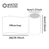 2m Charming Lady PET Washi Tape Transparent Roll Stickers Decorative Adhesive Tape For Scrapbooking Journal Aesthetic Stationery 6