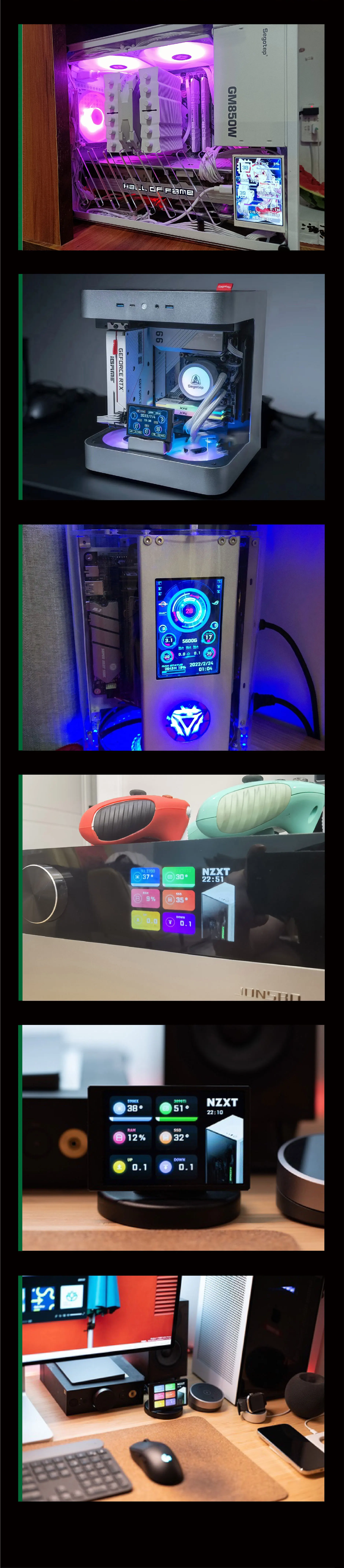 computador, GPU, RAM, Monitor HDD, Display USB,