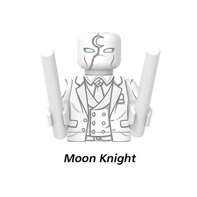 Disney Doctor Strange Scarlet Witch Moon Knight Wong Building Block Dormammu Hulk Ultron Carter Professor X Brick America Chaves M-X1896