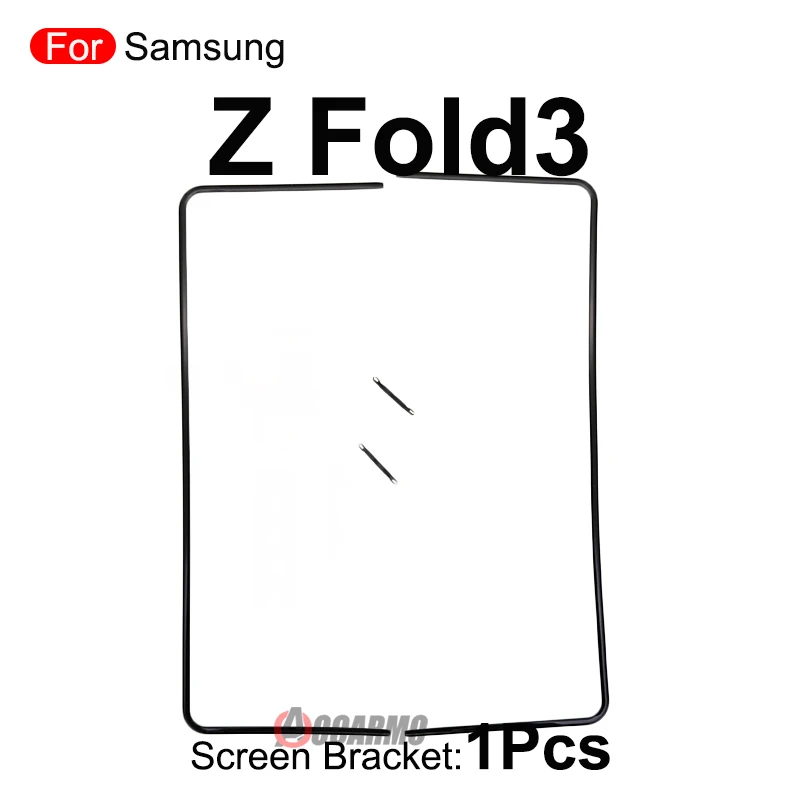 Front Screen Stand Middle Bezel Frame LCD Bracket Plastic Hoder for Samsung Galaxy Z Flip 5 Fold 2 3 4 5 6 7