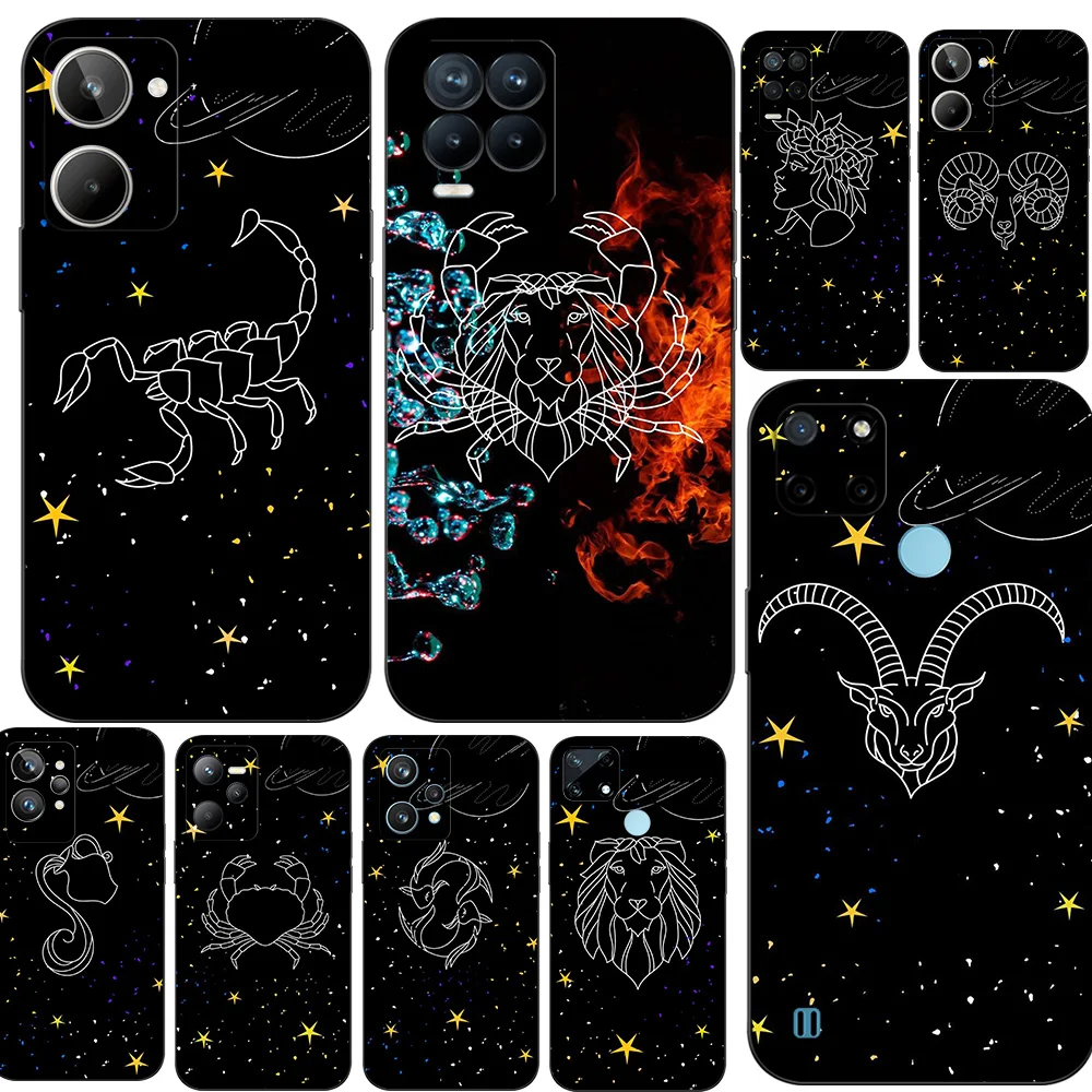 Custodia In Tpu Nero Per Realme Q5 X Xt X2 X3 Superzoom X50 V13 Q3I X7 Pro Ultra Gt Master Edition Constellation