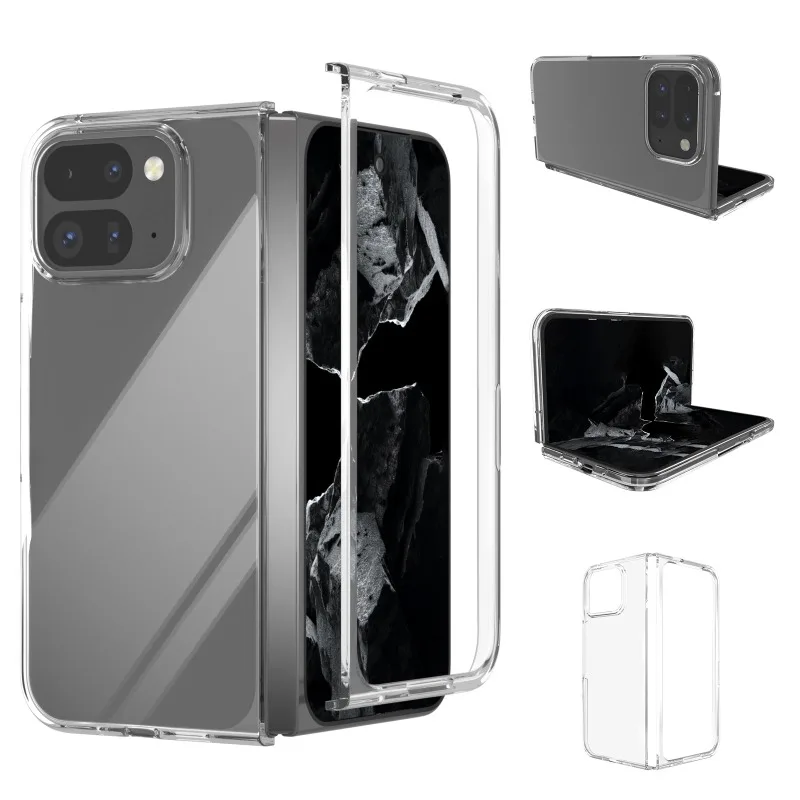 Sleek Clear Hard Case - Ultra Thin & Shockproof Back Cover