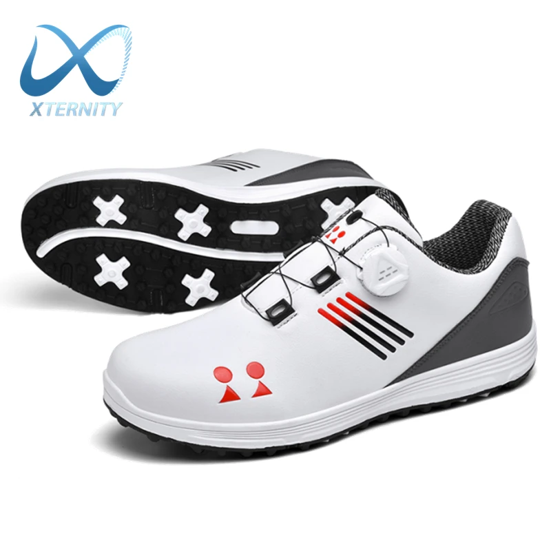 Professional Luxury Golf Shoes Men Waterproof NonSlip Golf Sneakers