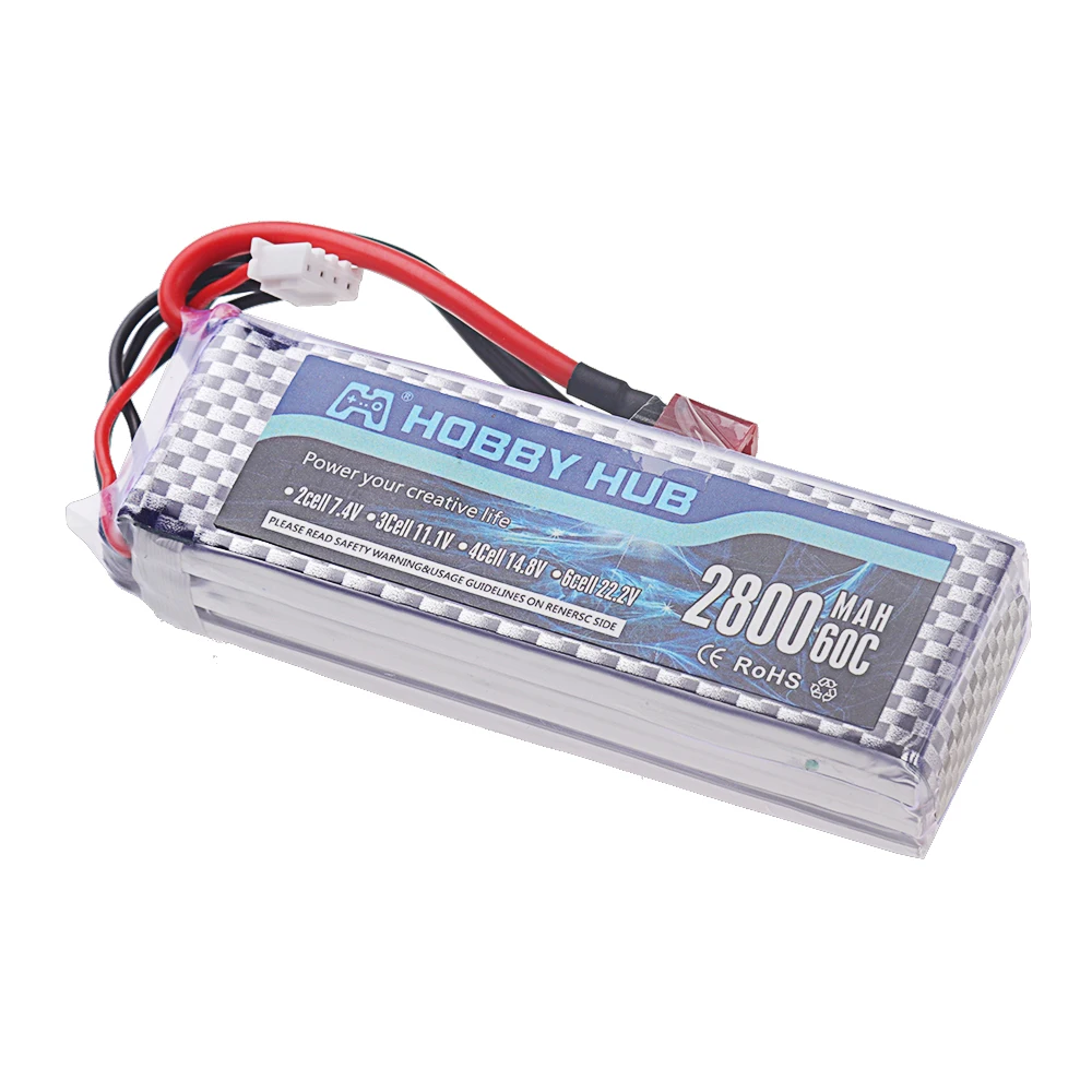 Batterie LiPo 11.1V 1500-3000mAh XT60/T pour Drone RC