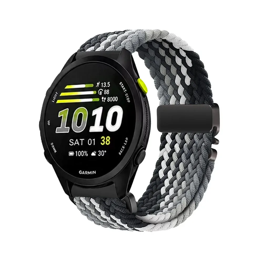 Nylon Parachute Buckle Adjustable Watchband, 20mm/22mm Strap